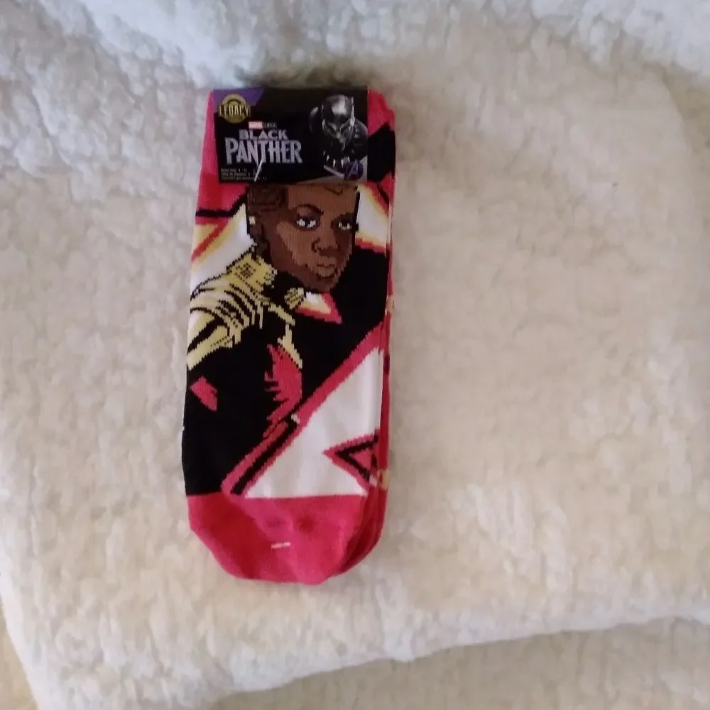 Wakanda Forever Marvel Ankle Socks